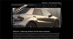 Desktop Screenshot of folion.de