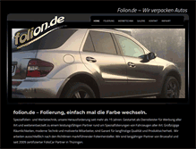 Tablet Screenshot of folion.de